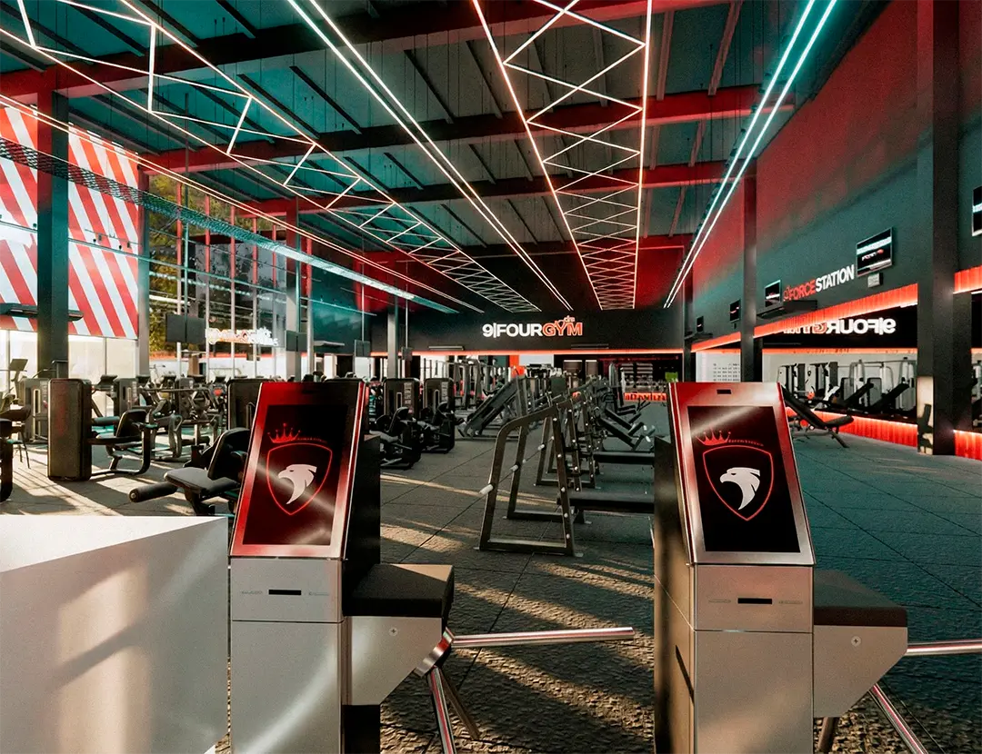 Acceso de 9FOURGYM Querétaro